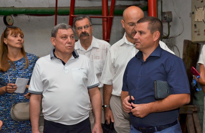 Перший віцемер перевірив роботу котельні, яку передають на обслуговування КП «Теплопостачання міста Одеси»